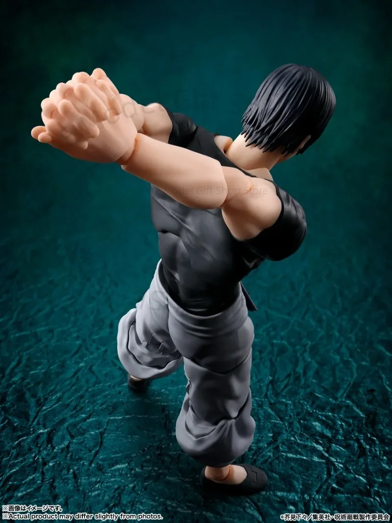 100% الأصلي بانداي S.H.Figuarts Shf Toji Fushiguro Jujutsu Kaisen حقيقية في المخزون نموذج لجسم اللعب