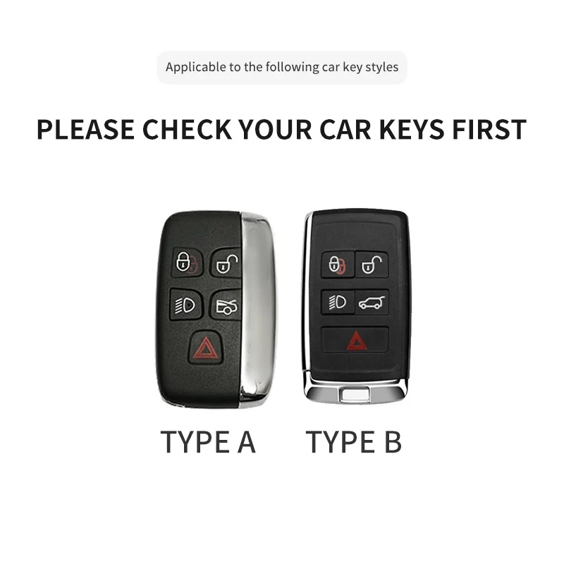 Custom-fit Key Fob Cover for All Jaguar Models Compatible with Jaguar XFL, XEL, XF, XE, XJ, F‑PACE, E‑PACE, I‑PACE, F‑TYPE - view 4
