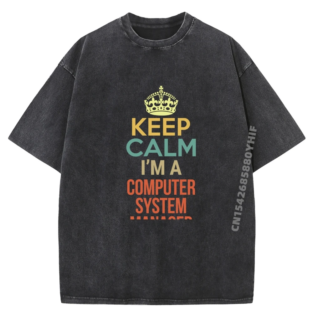 

Keep Calm I M A Spreadheet Высококачественные мужские футболки с короткими рукавами Повседневная футболка с принтом Мужская забавная уличная стираная футболка