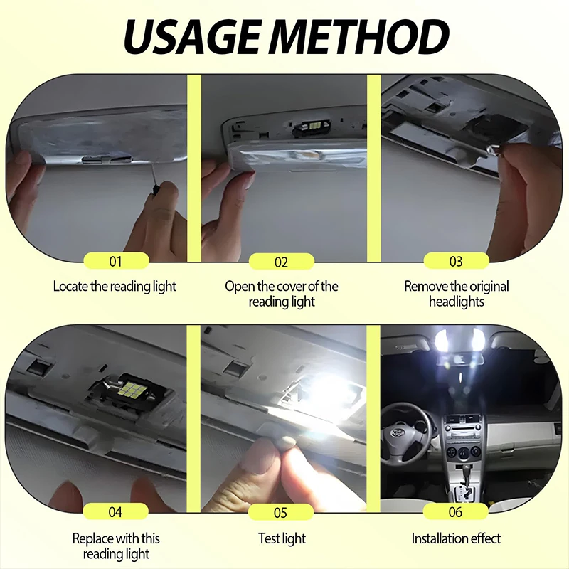 C10W C5W LED Canbus Girlande 31mm 36mm 39mm 41mm Für Auto Birne Innen Lesen Licht kennzeichen Lampe Weiß Kostenloser Fehler