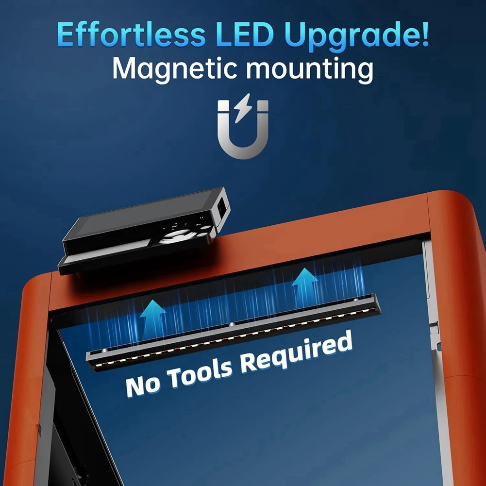 

Модернизированный комплект обновления светодиодной ленты Panda Lux для 3D-принтера Bambu-Lab P1S P1P X1C