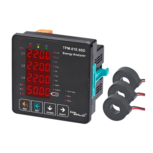 Analizator energii Samwha-Dsp TPM-01-XXD Multimetr 3P&4W
