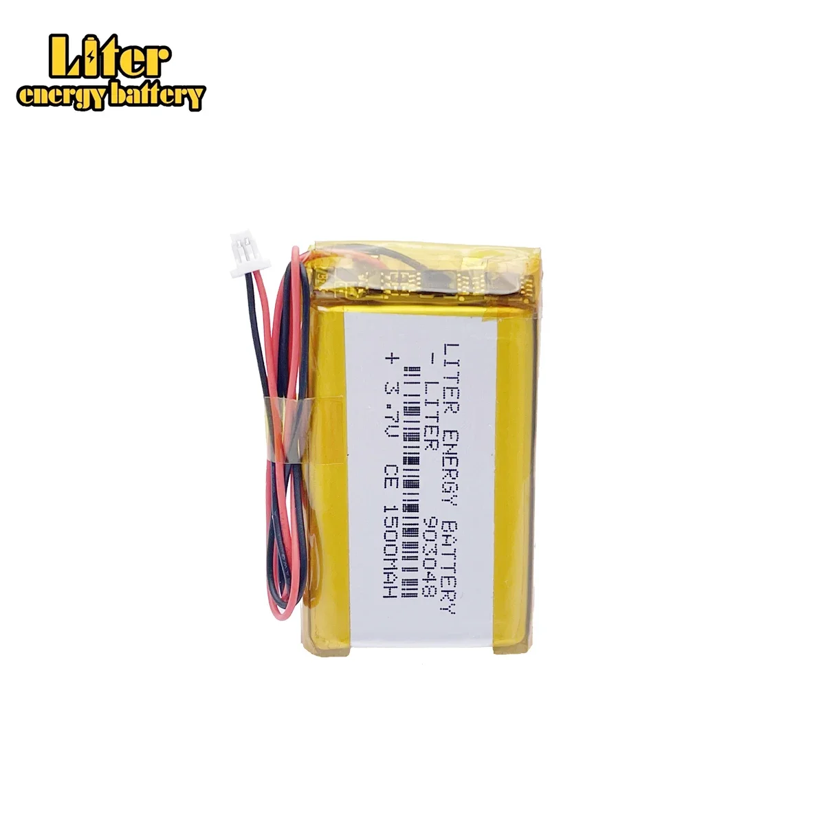 JST-1.0MM 903048 3.7V 1500MAH lithium polymer battery MP4 MP5 electronic products Mechanical keyboard battery