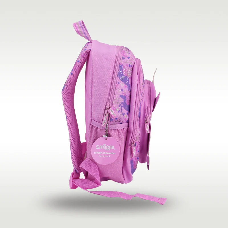 حقيبة مدرسية للأطفال البنات Angel Unicorn حقيبة ظهر Kawaii من 3 إلى 7 سنوات مقاس 14 بوصة #3