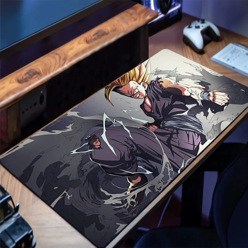 

Mouse Pad PC Non Slip Rubber Anime Mousepad Laptop Gamer Cabinet Keyboard Pad Office Computer Gaming Desk Dragon Ball Mouse Mat