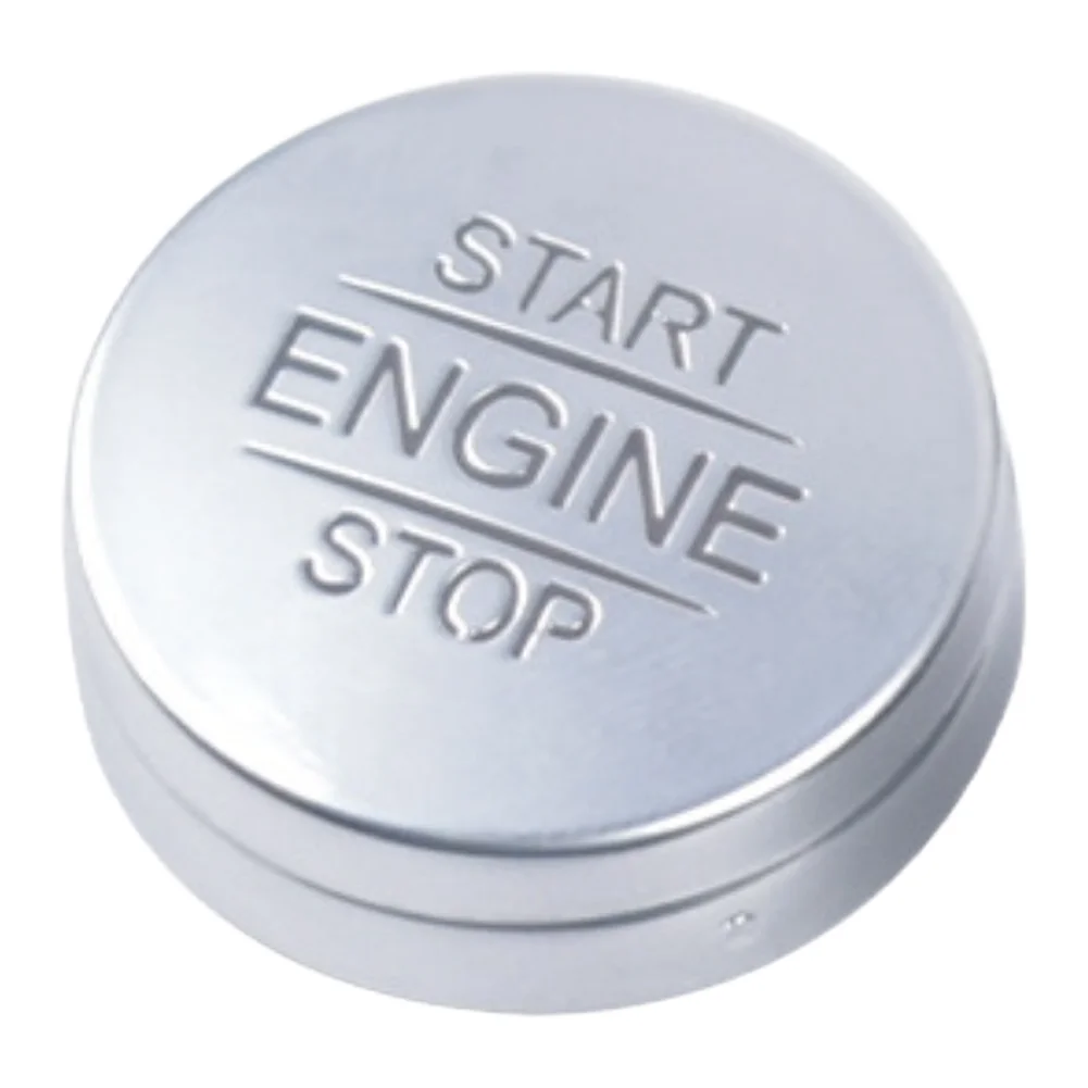 For Mercedes For A-ClFor Ass For W177 StFor Art Button Cover For ABS PlFor Astic 1779051001 Silver BlFor Ack Red