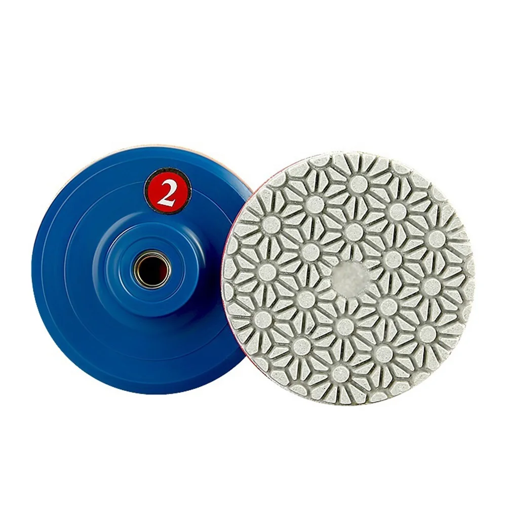 Polishing Projects 80mm 3inch Grinding Wheels Dry Polishing Pads For Marble Tools Dry Polishing Grit 2000 Grit 500