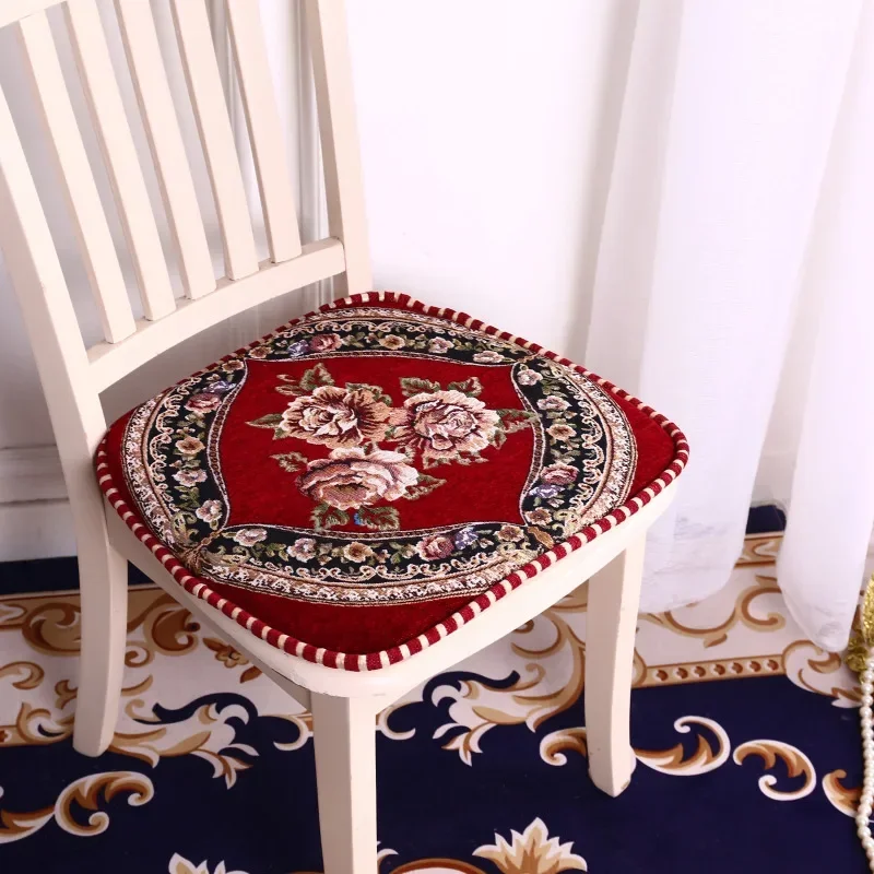 European U-Shape dining chair cushion/chair back four seasons universal non-slip fabric removable and washable set home