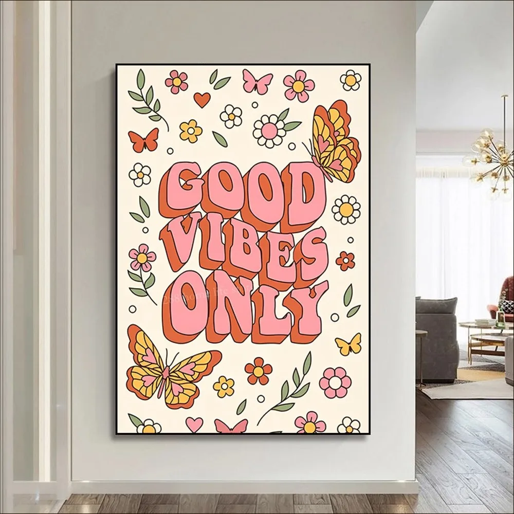 Motivational Quotes Art Poster Classic Anime Poster Fancy Wall Sticker For Living Room Bar Decoration Decor Art Wall Stickers