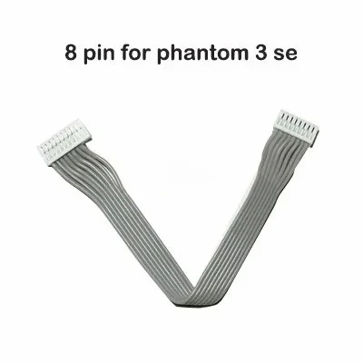 Factory Direct 6 Pin 8 Pin Gimbal Camera Cable for DJI Phantom 3 Pro ADV SE Standard Drone Repair Parts Bulk Stock Supplier