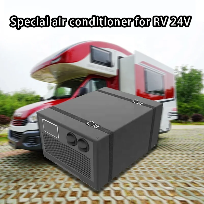 DC24V Caravan Rv Electric Powered Ac Air Conditioner Under Bench Air Conditioner Air Cooler Air Cooling Fan 7000BTU