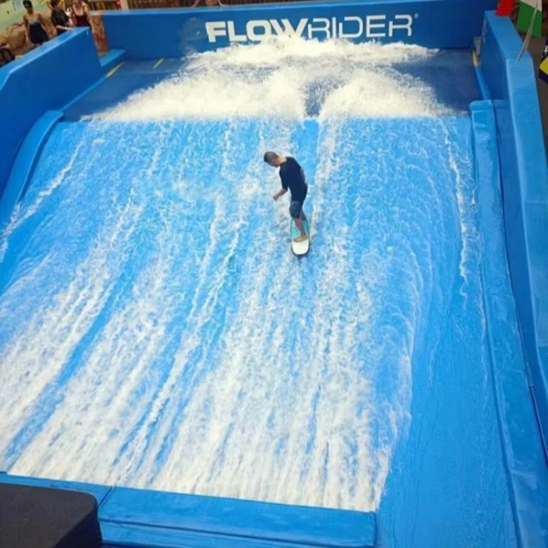 Water Theme Park Wave Pool Surf Pool Crazy Surfing Simulator Flow Rider Surfing Machine for Club