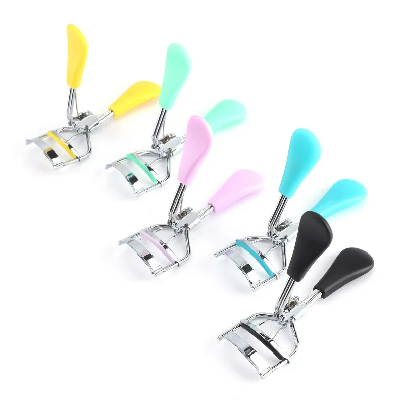 Colourful Curly Eyelash Curler, False Eyelash Aid, Portable Beauty Tool for Women's Makeup Makeup Tools Lash Extension Tweezers