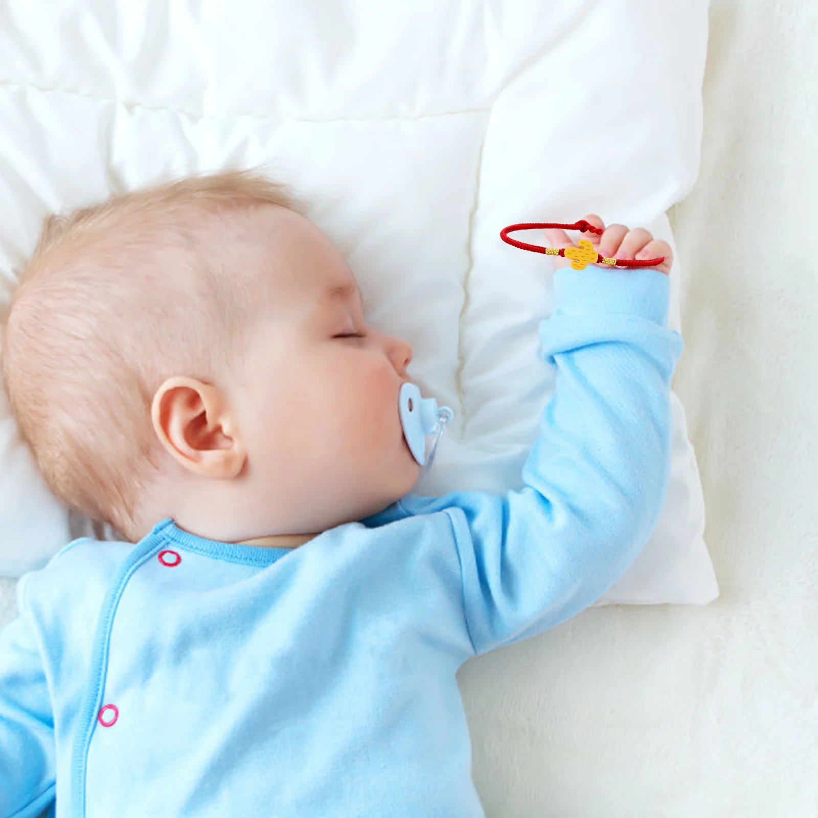 

24Pcs Food Grade Silicone Baby Teether Beads Cactus Style DIY Pacifier Chain Parts Infant Teething Accessories Safe Soothing