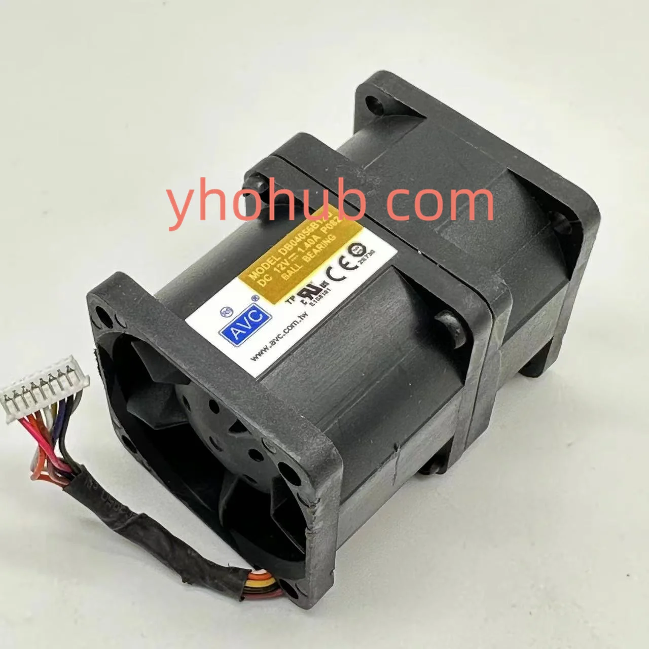 

AVC DB04056B12U P082 Server Cooling Fan DC 12V 1.40A 40x40x56mm 8-Wire