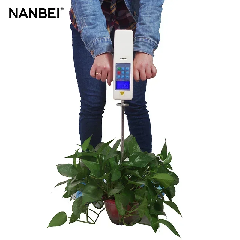 

Portable digital soil hardness tester with ISO approval