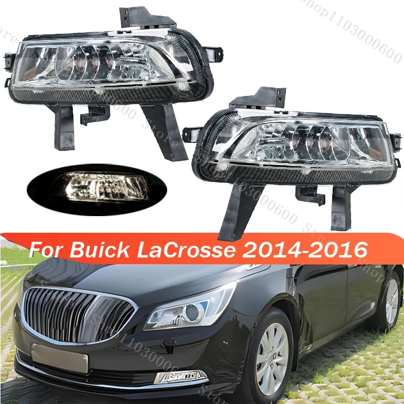 

Противотуманный фонарь для Buick LaCrosse 2014 2016 2015, передний бампер, дневные ходовые огни, фары с лампочками, сигналы поворота