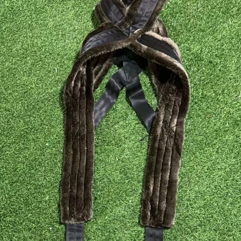 

Тренировочный жгут для собак M-XL: укрепление мышц, тяга тяжестями, для бульдогов, с толстым нагрудным ремнем