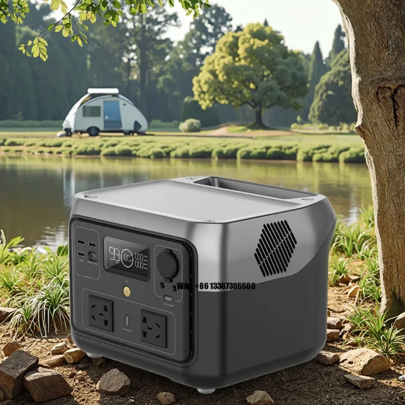 

Portable 512 watt power station 1000 watt battery 1 hour fast charging solar panel 220 volt system external pure