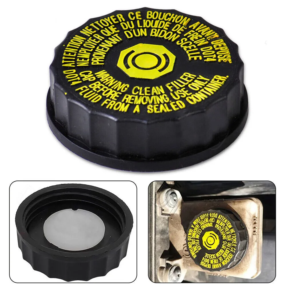 

1pcs Brake Fluid Cap Brake Fluid Reservoir Bottle Tank Cap Cover Plastic 5.2cm* 4.3cm 1613328880 For Peuget 206 306 307 308