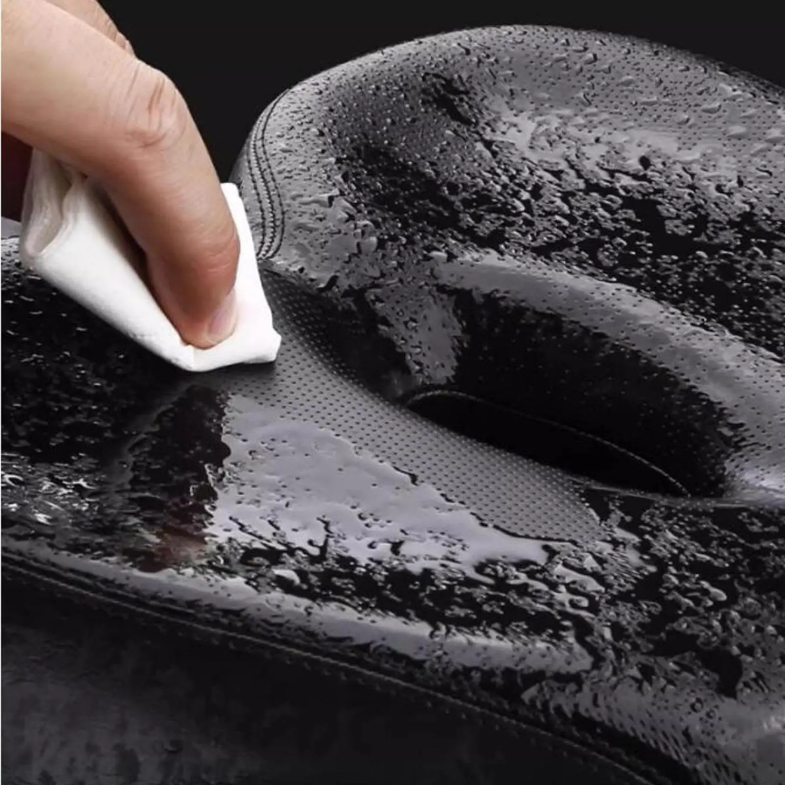 Breathable PU Bike Saddle Seat Cushion Shock-absorbing Comfortable Outdoor Gear for Mountain Road Cycling
