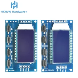 1Hz-150KHz Signal Generator Module Adjustable PWM Pulse Frequency Function Generator Duty Cycle TTL LCD Display 5V XY-LPWM