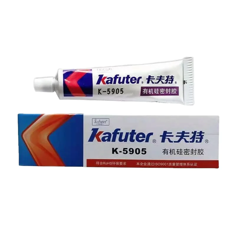 Kafuter K-5905-45g Adhesive Sealant for Electronic Product Assembly Construction Metals Glass Ceramics Bonding Silicone
