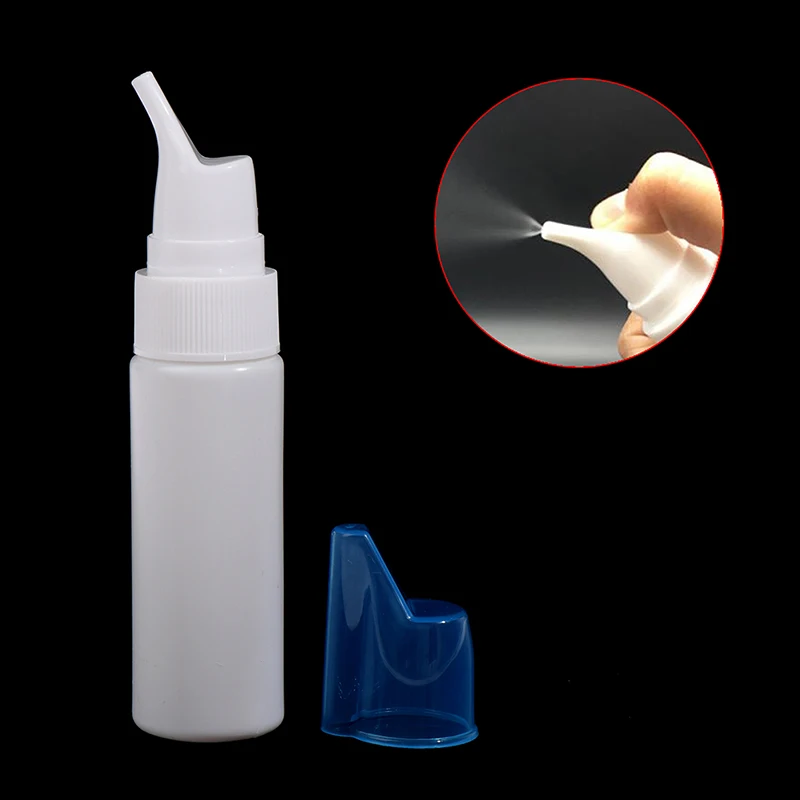 Garrafa De Spray Nasal De Plástico HDPE, Pulverizador De Névoa, Lavagem De Nariz Durável, Recipiente Vazio, Bomba De Mão, 70ml