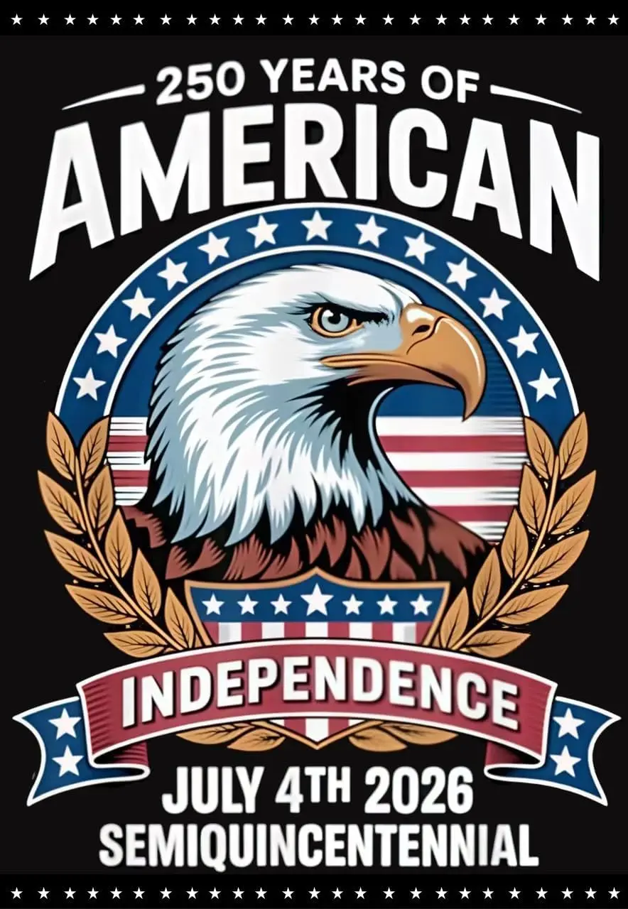 250 Years Of Independence Garden Flags 12X18Inch, Double Sided 3Ply, ,Semiquincentennial 4th July Flag,250th Birthday Banner KZA