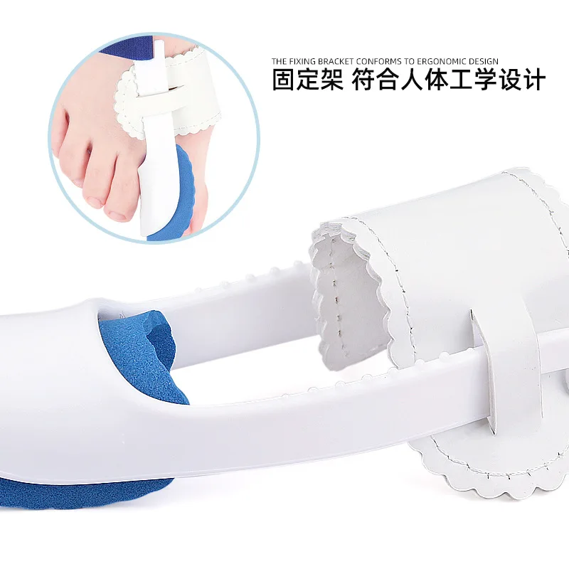 

2Pcs/Pair Big Toe Corrector Bunion Hallux Valgus Foot Separators Toe Splitter Correction Toe Overlap Adjuster Pedicure Foot Tool