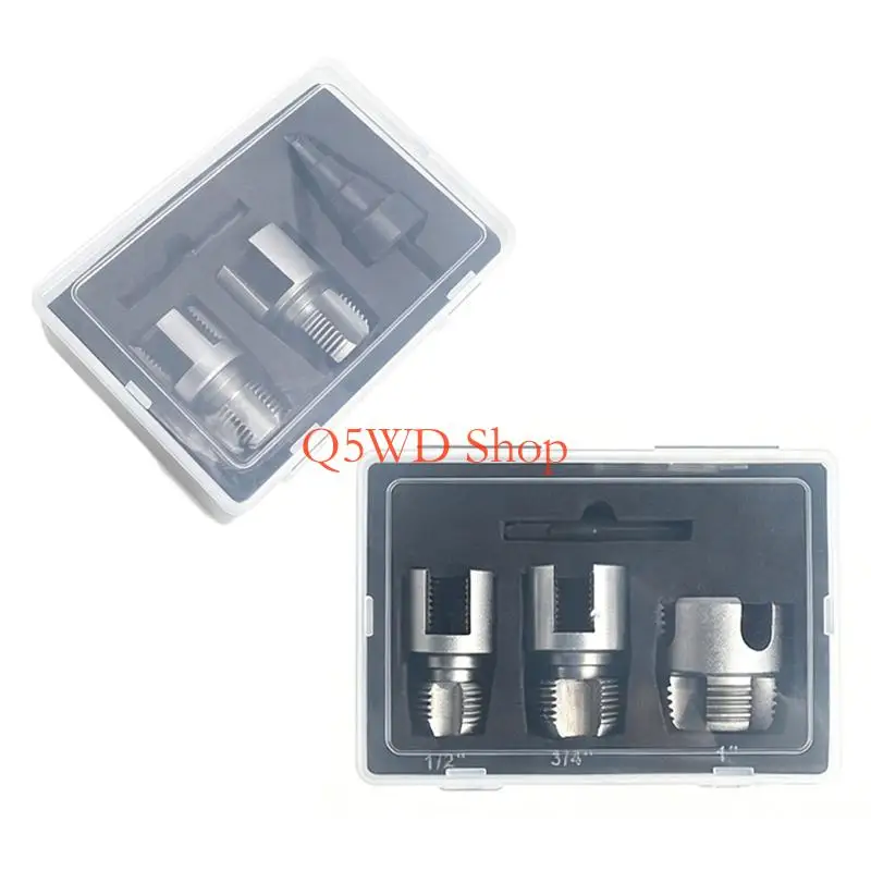 Q5WD Versatile Alloy Metal Pipe Thread Tools Ergonomic Pipe Thread Tool Pipe Fitting Equipment Designed for Pipes