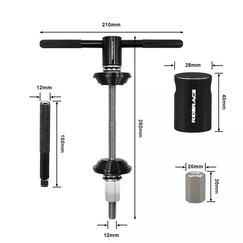 دراجة أسفل قوس BB أدوات التثبيت دراجة هوائية جبلية سماعة الصحافة أداة صنعة أدوات إصلاح الدراجات على الطرق الجبلية #1