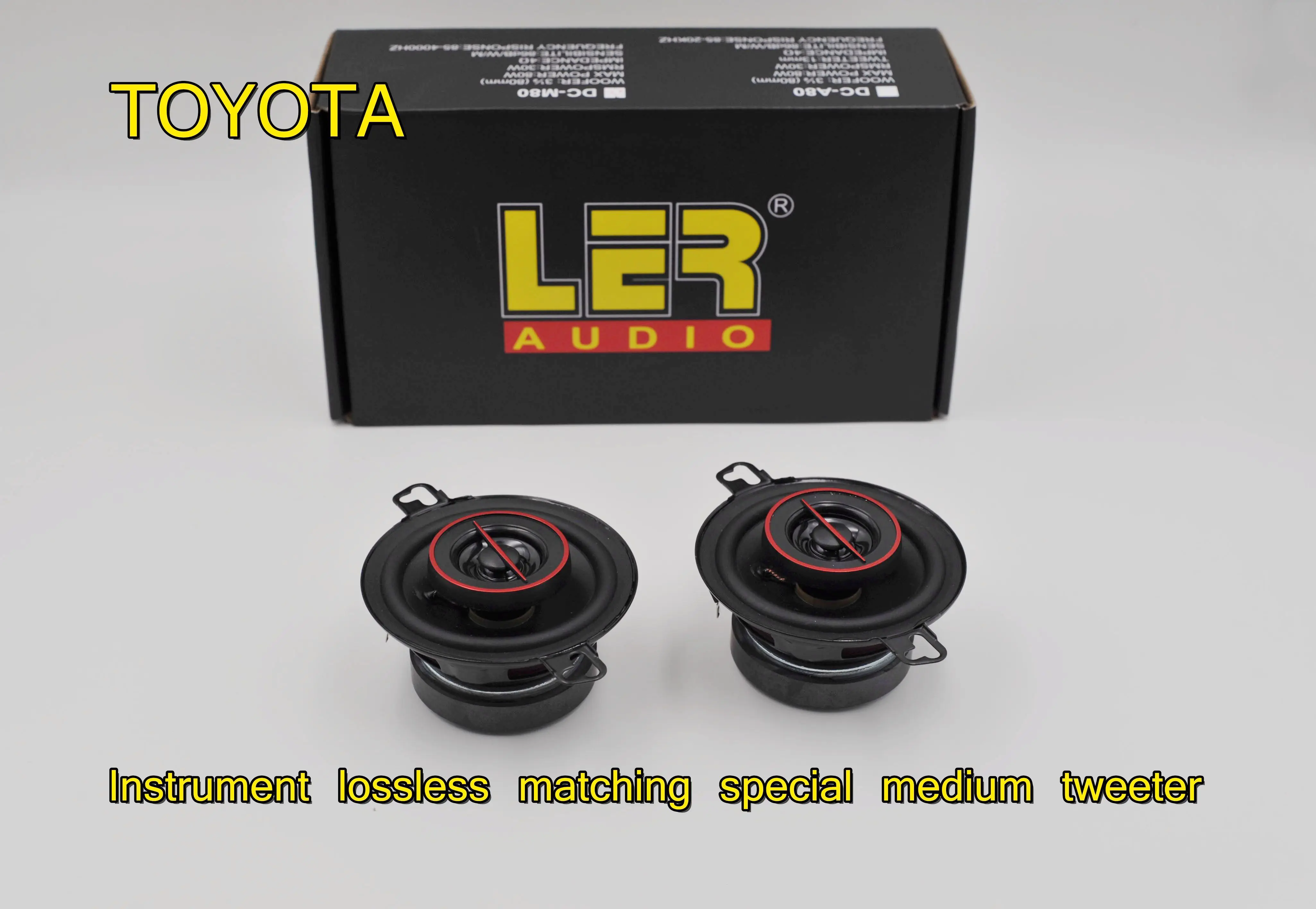 For Corolla RAV4 Camry car instrument original car replace high-fidelity high school speaker with a high-pitched speaker