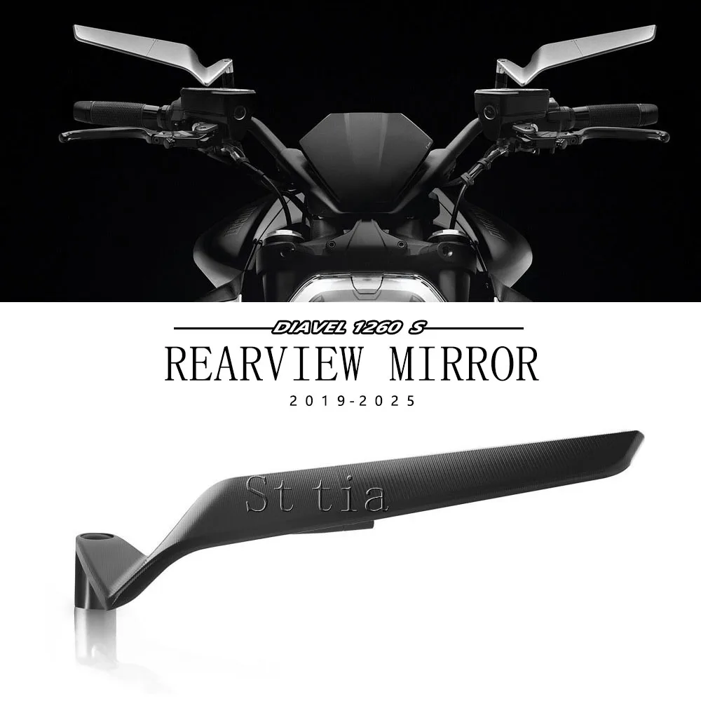

Для Ducati XDIAVEL X Diavel 1262 S Dark 2019-2025 аксессуары для мотоциклов зеркало заднего вида ветрокрыло боковой вид заднего вида заднего вида