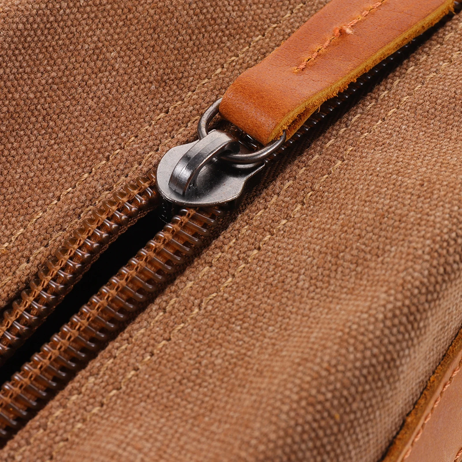 

Travel Makeup Bag Waterproof Canvas Storage Pouch for Portable Cosmetics Traveling Coffee Practical Toiletry