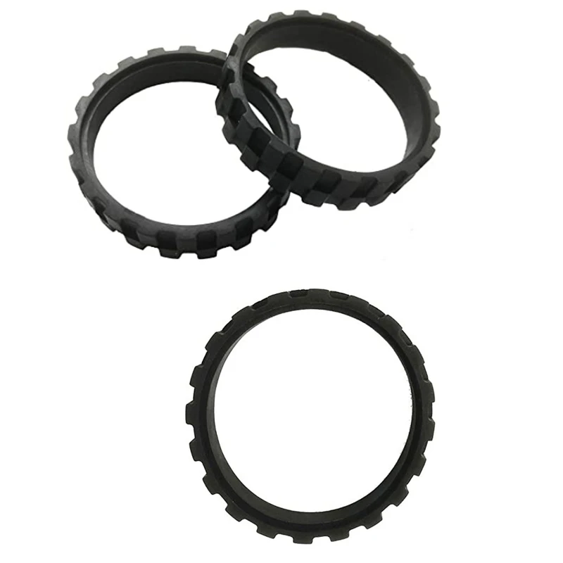 Pcs Wear-resistant Rubber Wheel Tires Replacement Treads Suitable for i Robot for Roomba Series 918D