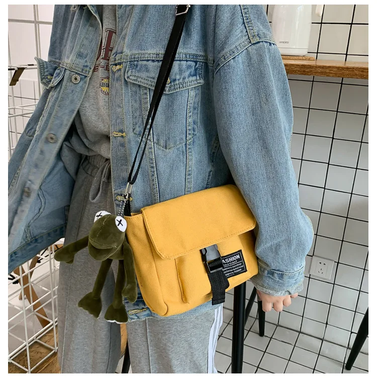 Women Canvas Bag Japan Style Girl Small bag Shoulder Bags Female Messenger Crossbody Student Bolsa Purse Phone bags сумка 가방sac