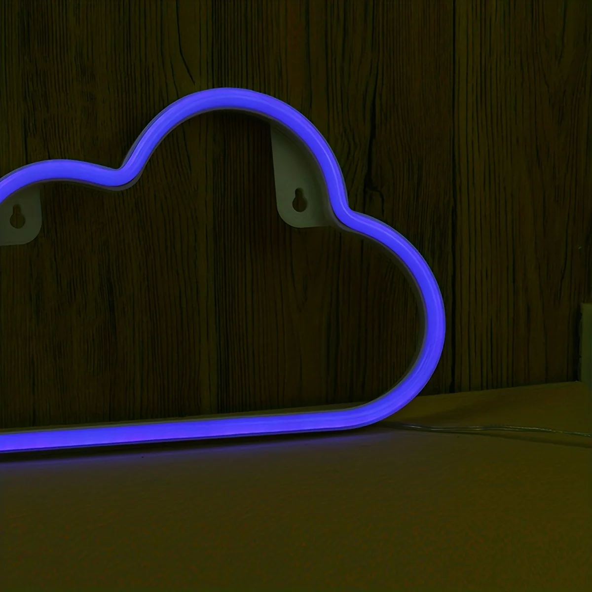 Chi-buy LED Neon Cloud USB Powered Neon Signs Decor Lamp Signs Birthday Gift Wall Art For Bedroom Room Bar Shop