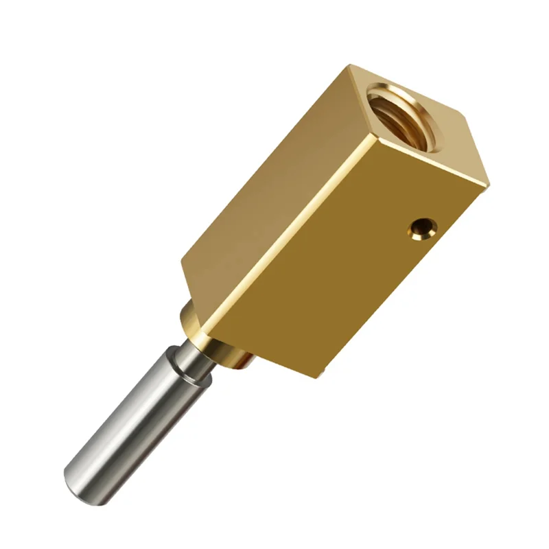 Luar Biasa 2 Buah untuk ELEGOO Neptune 4 MAX/4 PLUS 3D Printer Logam Hotend 3D Printer Aksesoris untuk Kuningan Hotend Kit