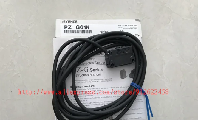 

PZ-G61N Photoelectric Switch Sensor Square retro-reflective Cable Type NPN 100% Original New