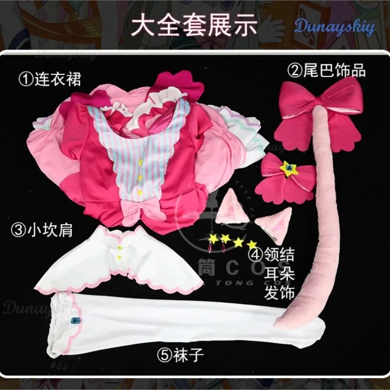 مشروع Sekai الملونة المرحلة 3rd الذكرى WxS VIRTUAL SINGER Mikuku Mikku فستان شعر مستعار الزي الرسمي أنيمي تأثيري البدلة؛ 2'k، 8؛