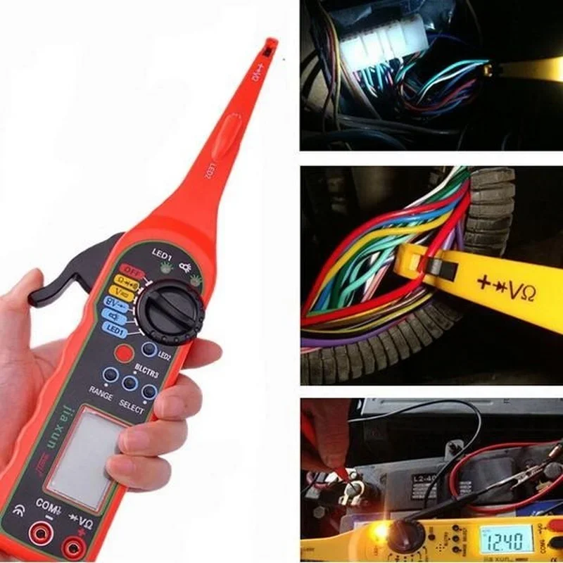 Multifunction Car Circuit Tester Multimeter Light Car Repair Tool Car Multimeter