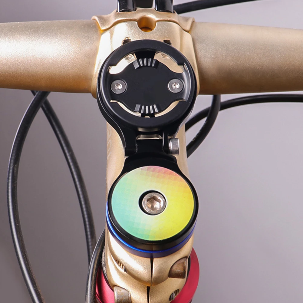 Stopwatch Speedometer Support Stand Aluminum Alloy Bike Computer Holder Rack Adjustable Lightweight Accessories for Polar view 2