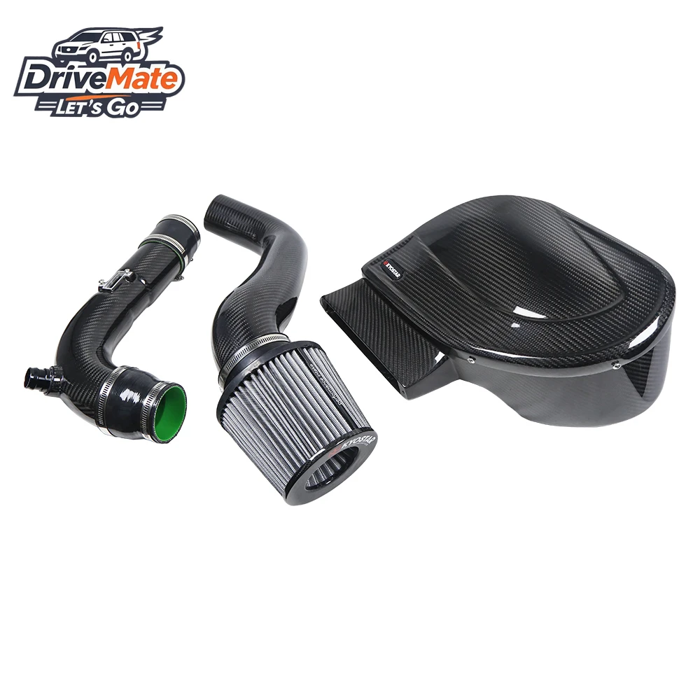 

Carbon Fiber Cold Air Intake System For VW Golf MK5 GTI 6R Scirocco R Passat Audi A3 S3 SEAT Leon Skoda Octavia EA113