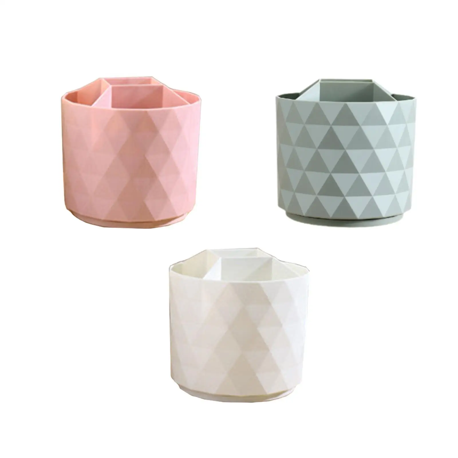 360 الدورية فرشاة للمكياج حامل حامل قلم مكتب صندوق تخزين فرشاة للمكياج حامل لمكتب النوم مكافحة الحمام خلع الملابس الجدول #2