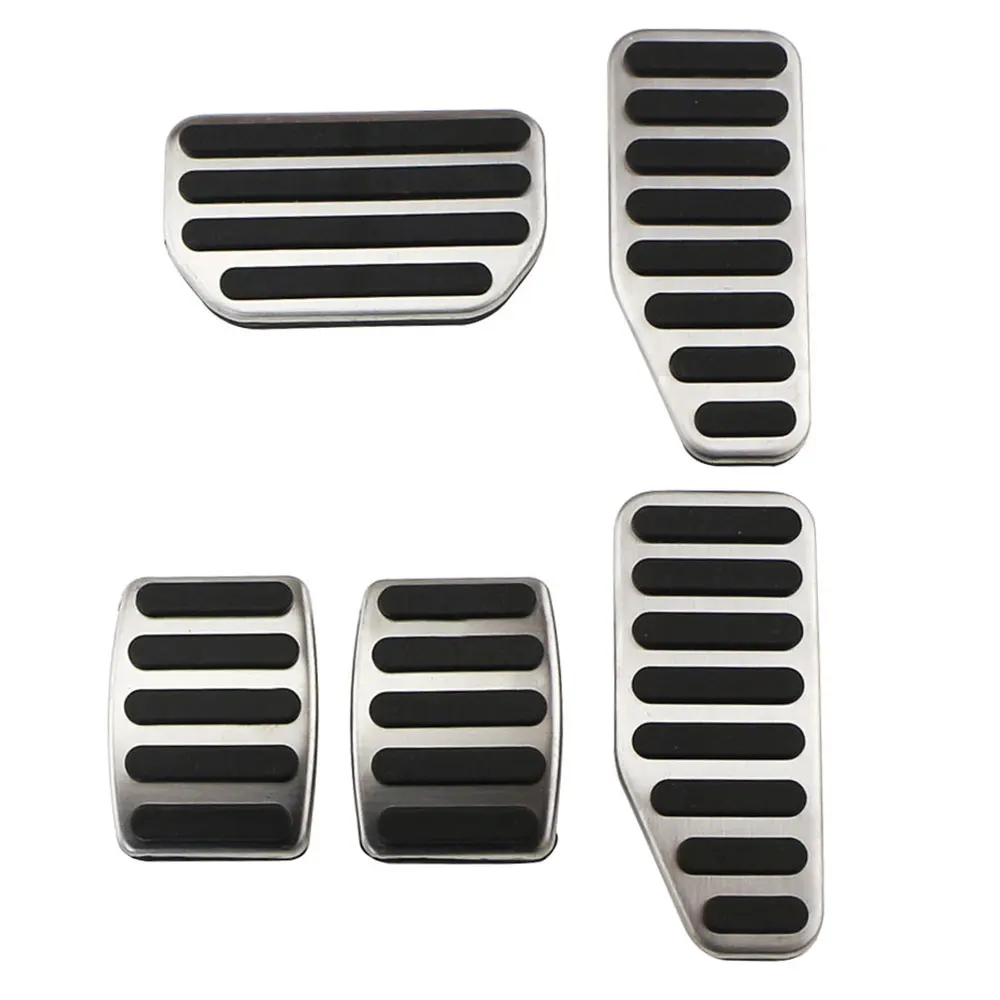 Stainless Steel Car Pedals Gas Brake Pedal Covers for Suzuki Swift Dzire Ciaz Jimny Jimni Wagonr Ertiga Baleno Accessories