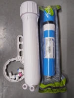 Water Filter 75 GPD RO Membrane+ membrane Housing Complete WIth 3pcs Fittings And Spanner