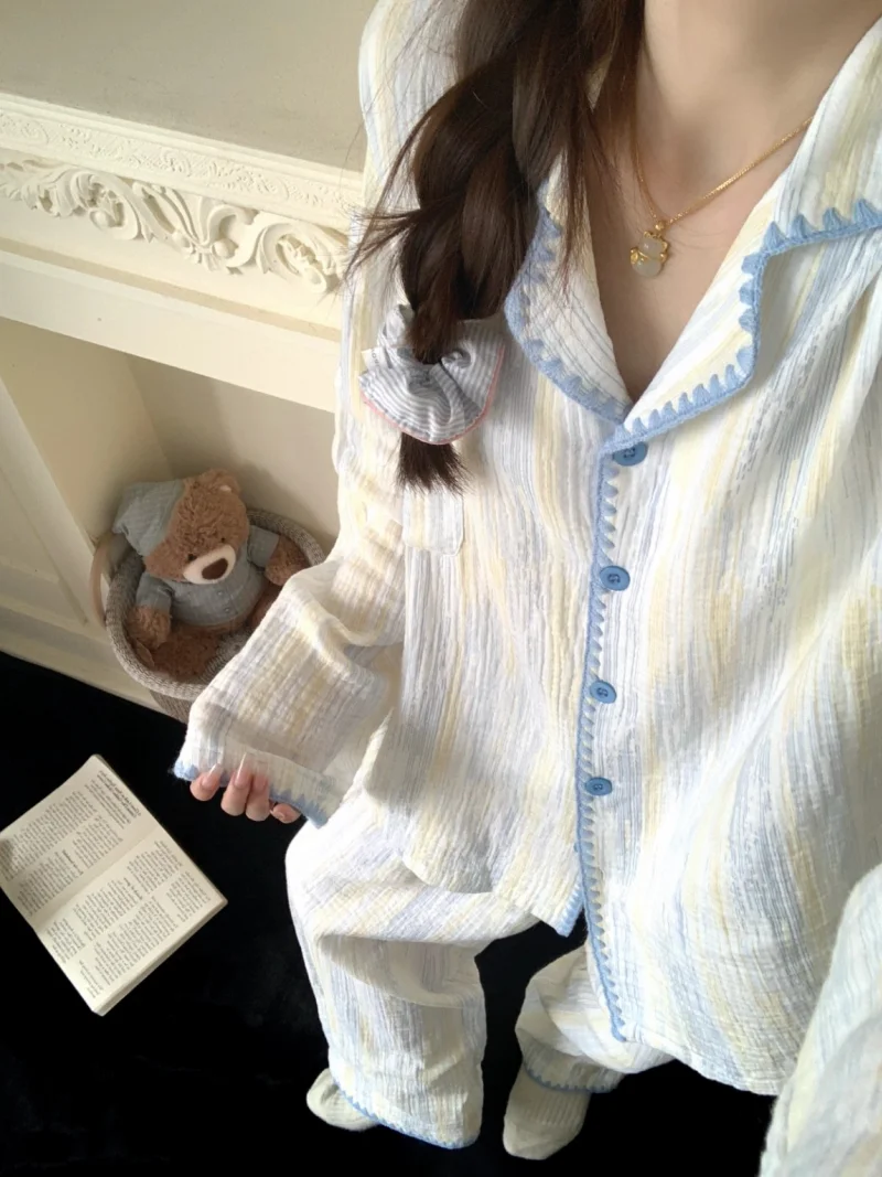 

Pajama Sets Rayon Women Bamboo Natural Sleepwear Crew Neck Short Sleeve Bermuda Shorts Breathable Quick Dry Summer Light Thin OL