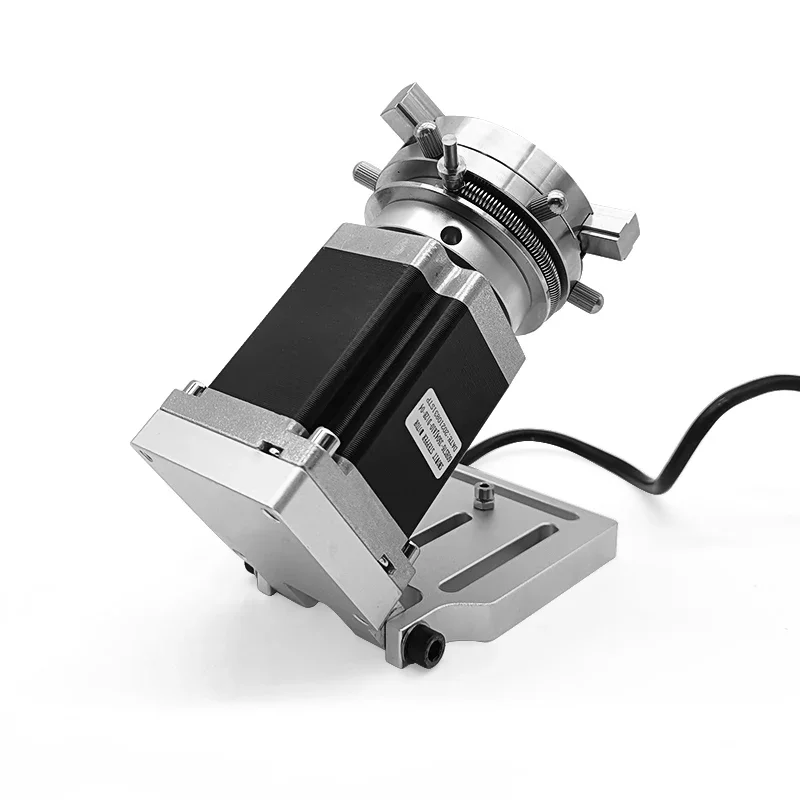 Clamping Rotary Shaft Mini Marking Machine Rotary Shaft Stainless Steel Rotary Clamp Ring Jewelry