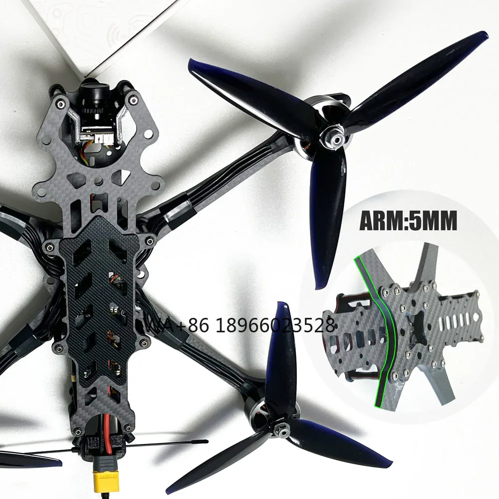 Mark4 v2 carbon fiber frame micro fpv s  for long rang rushfpv 2.5W vtx 5 7 10 13 inch fpv racing  kit